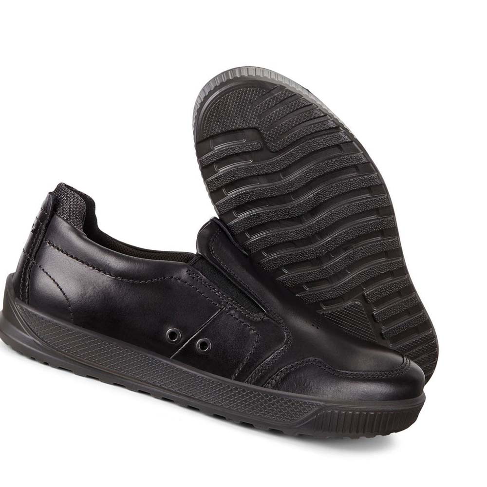 Zapatos Casual Ecco Byway Slip On Hombre Negros | México 446OKI