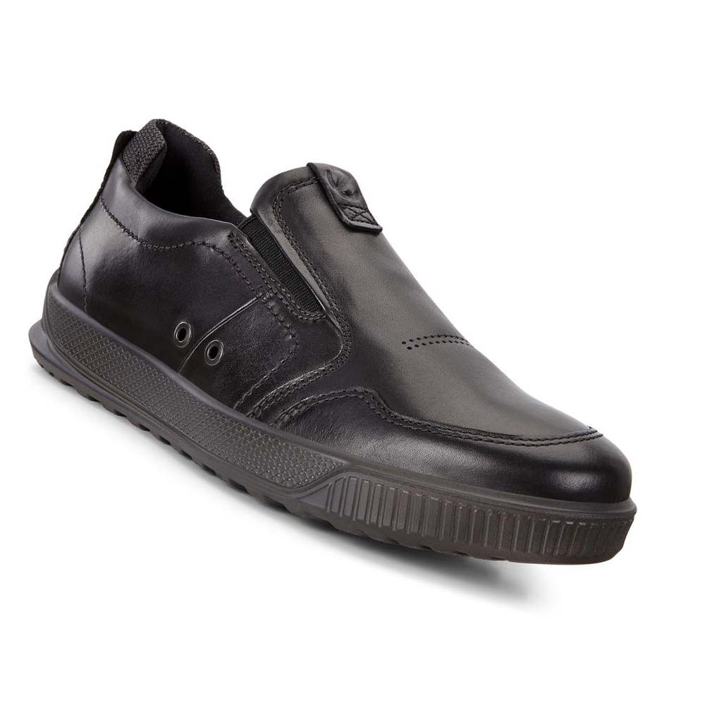 Zapatos Casual Ecco Byway Slip On Hombre Negros | México 446OKI