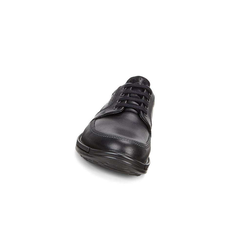 Zapatos Casual Ecco Fusion Ii Tie Hombre Negros | México 438JPQ