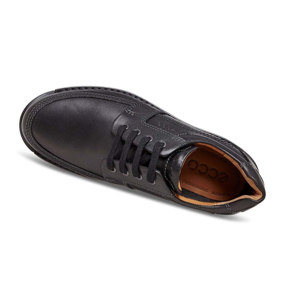 Zapatos Casual Ecco Fusion Ii Tie Hombre Negros | México 438JPQ