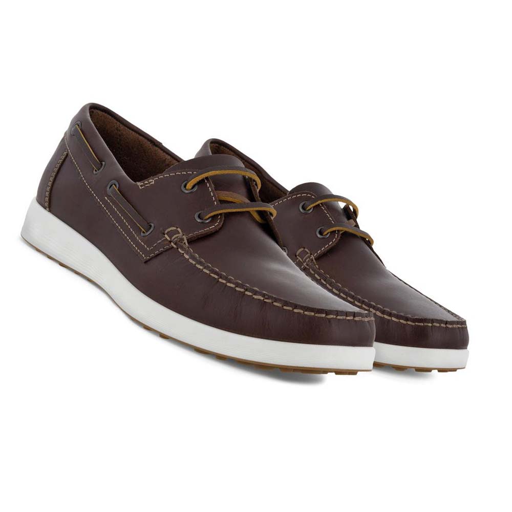 Zapatos Casual Ecco S Lite Moc Boat Hombre Cafes | México 437KOR