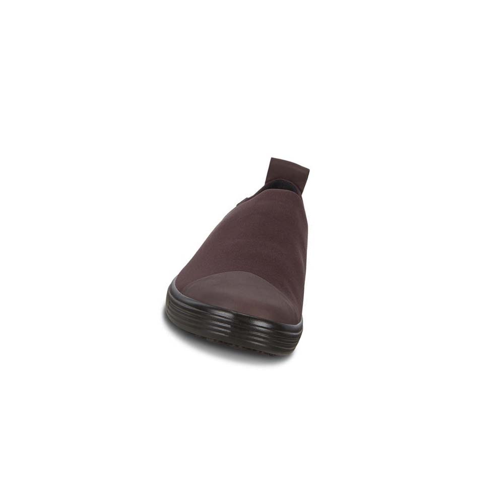 Zapatos Casual Ecco Soft 7 Gtx Slip-on Mujer Vino | México 795BEX