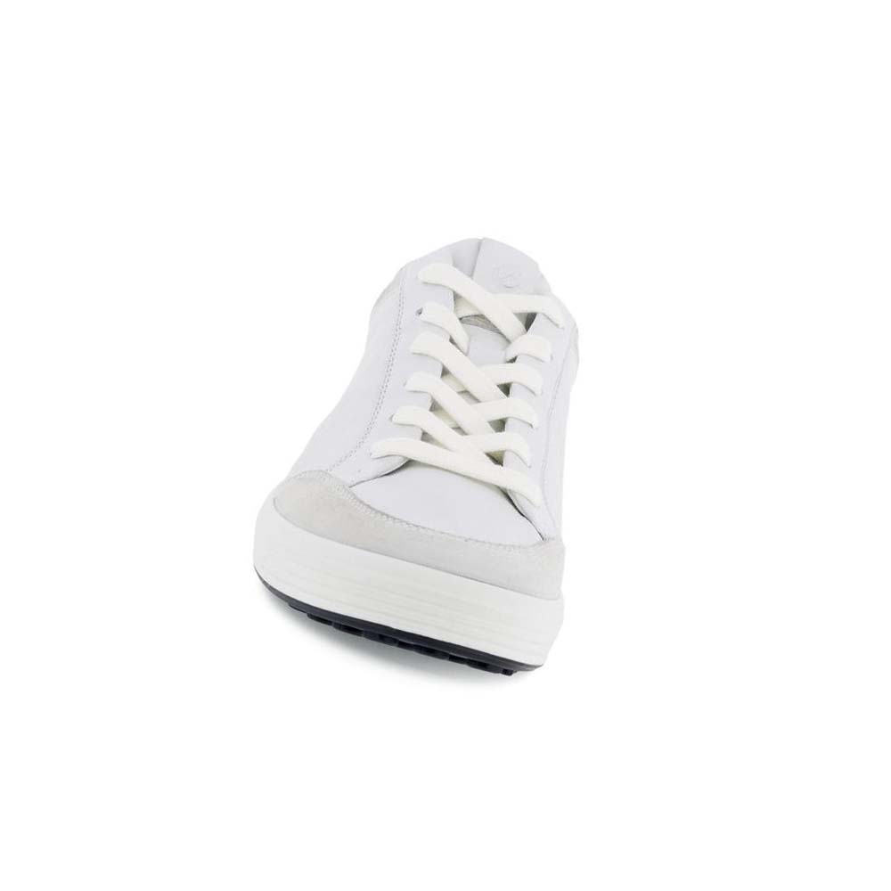 Zapatos Casual Ecco Soft 7 Retro Mujer Grises Blancos | México 793MQZ