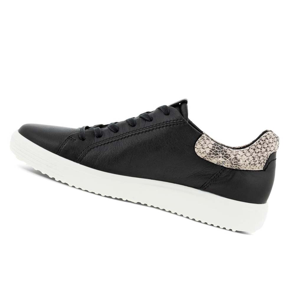 Zapatos Casual Ecco Soft 7 Street 2.0 Mujer Negros | México 78DFM