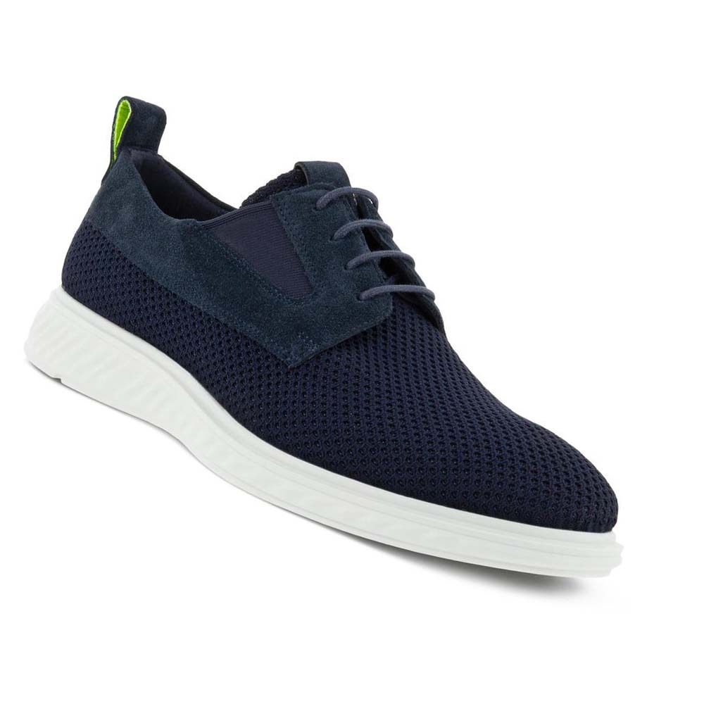 Zapatos Casual Ecco St.1 Hybrid Lite Hombre Azules Azul Marino | México 416DFM