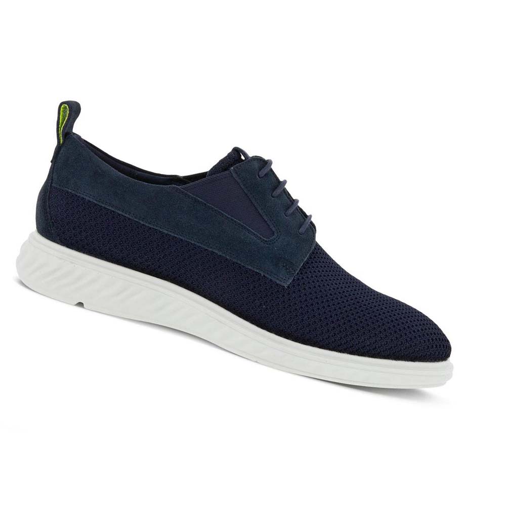 Zapatos Casual Ecco St.1 Hybrid Lite Hombre Azules Azul Marino | México 416DFM