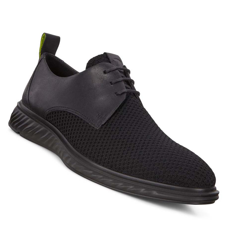 Zapatos Casual Ecco St. 1 Hybrid Lite Hombre Negros | México 418AHK