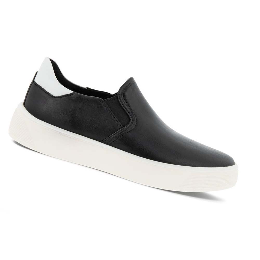 Zapatos Casual Ecco Street Tray W Slip-on Mujer Negros | México 776JPQ