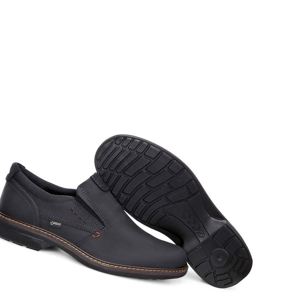 Zapatos Casual Ecco Turn Slip-on Hombre Negros | México 406VRW