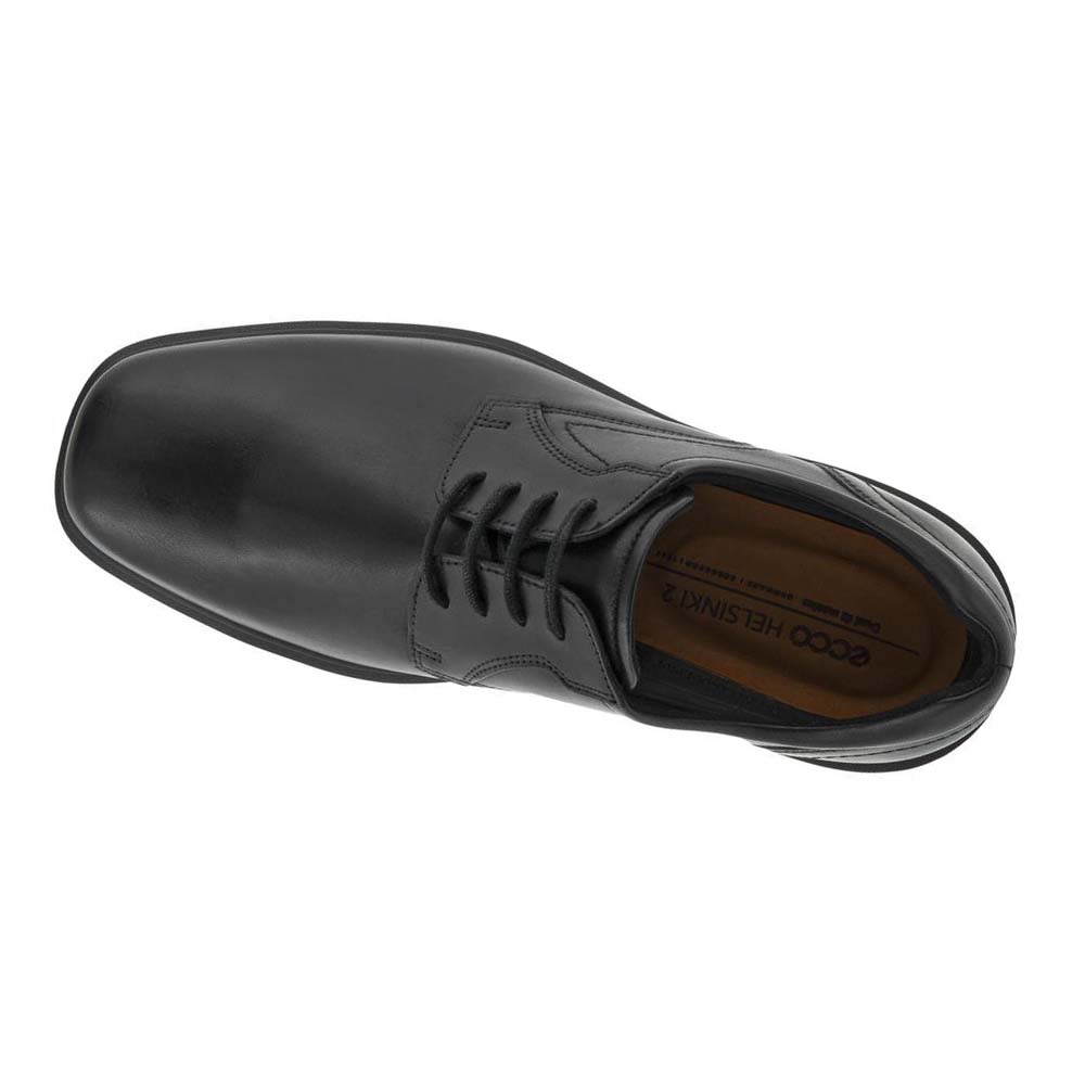 Zapatos de Vestir Ecco Helsinki 2.0 Plain Toe Tie Hombre Negros | México 395ILH