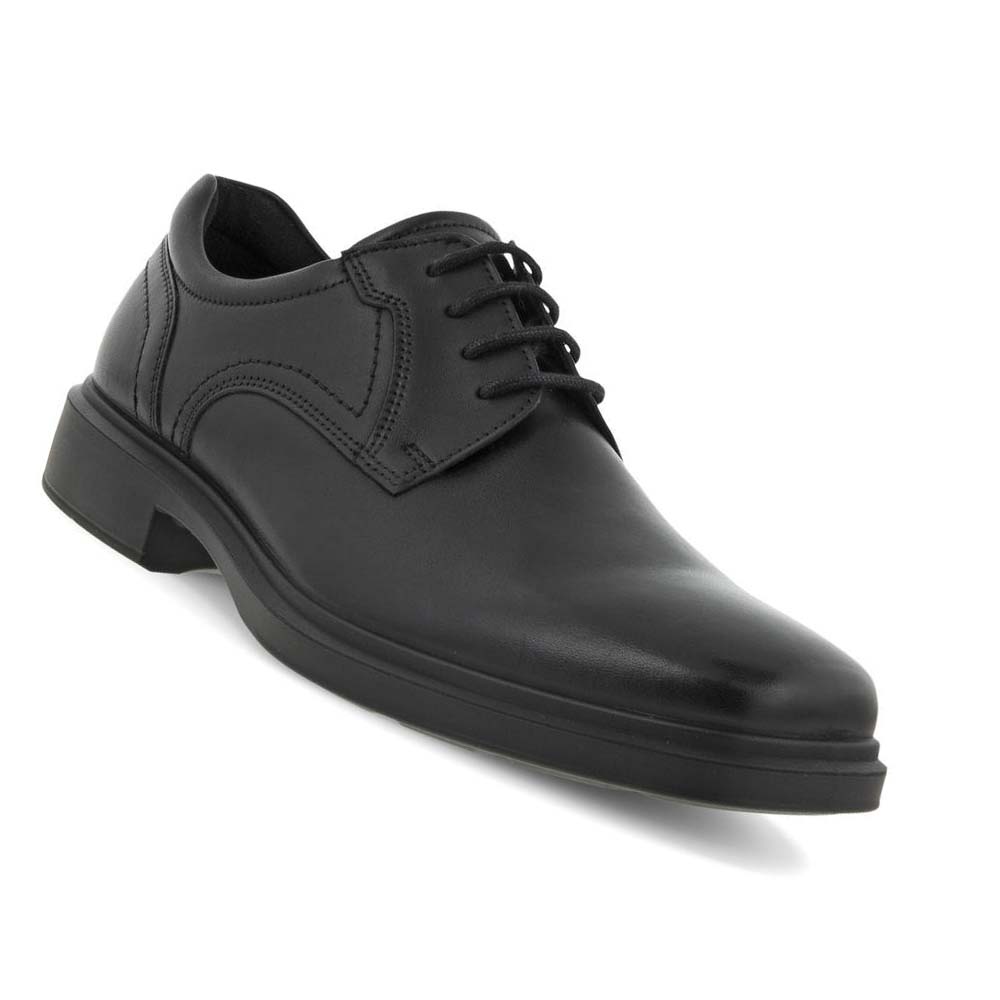 Zapatos de Vestir Ecco Helsinki 2.0 Plain Toe Tie Hombre Negros | México 395ILH