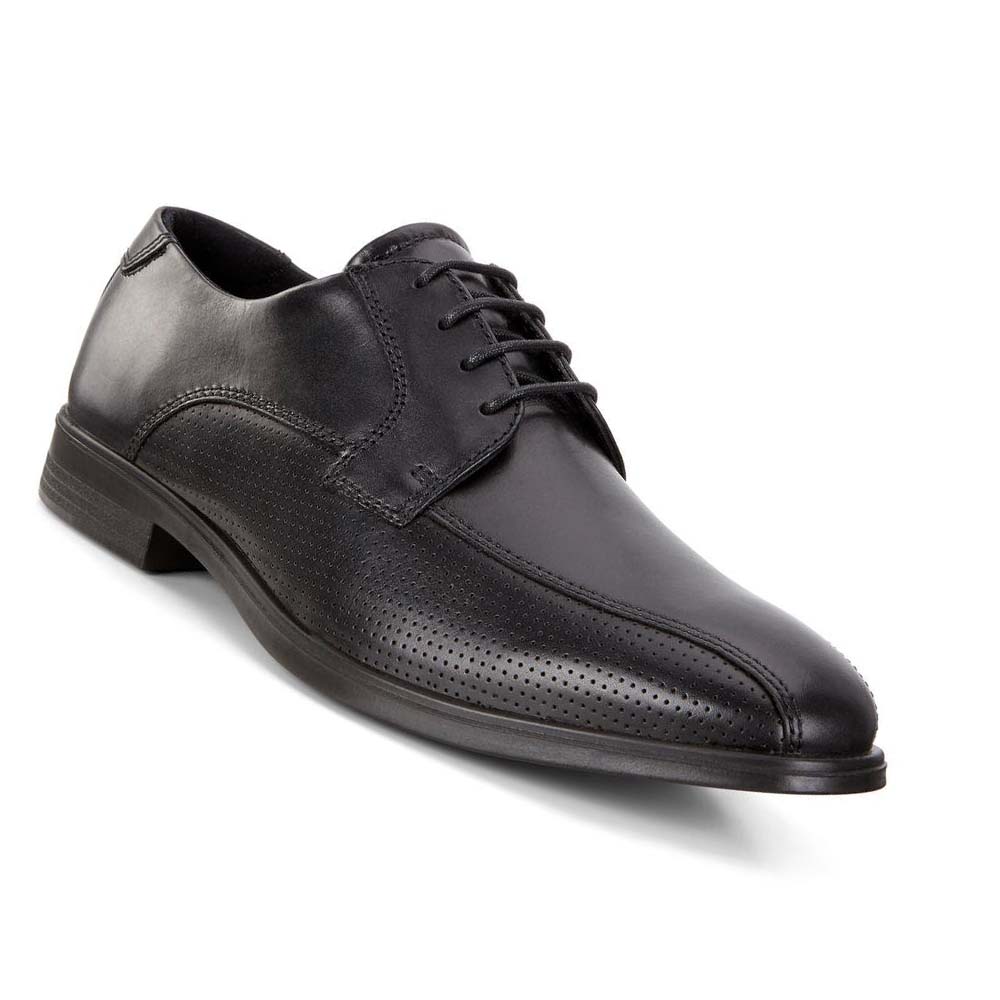 Zapatos de Vestir Ecco Melbourne Hombre Negros | México 391SGL