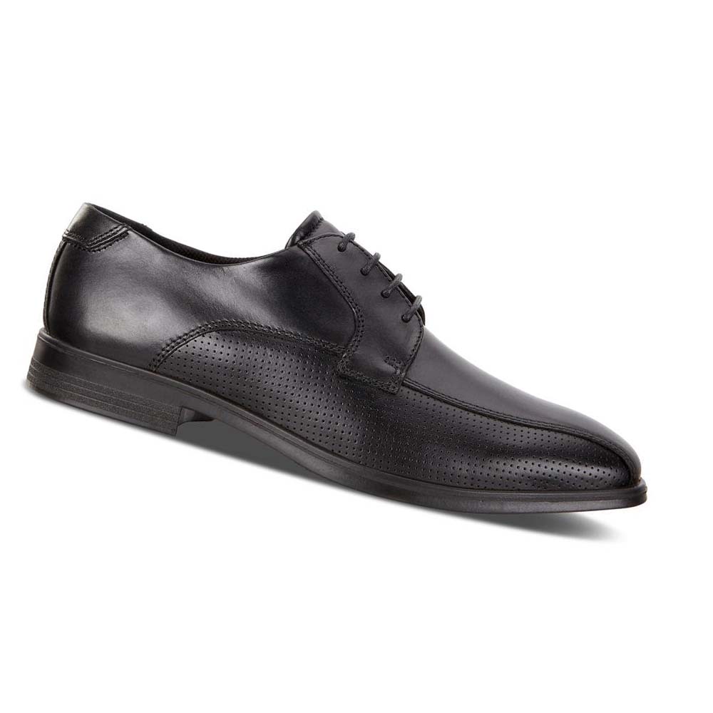 Zapatos de Vestir Ecco Melbourne Hombre Negros | México 391SGL