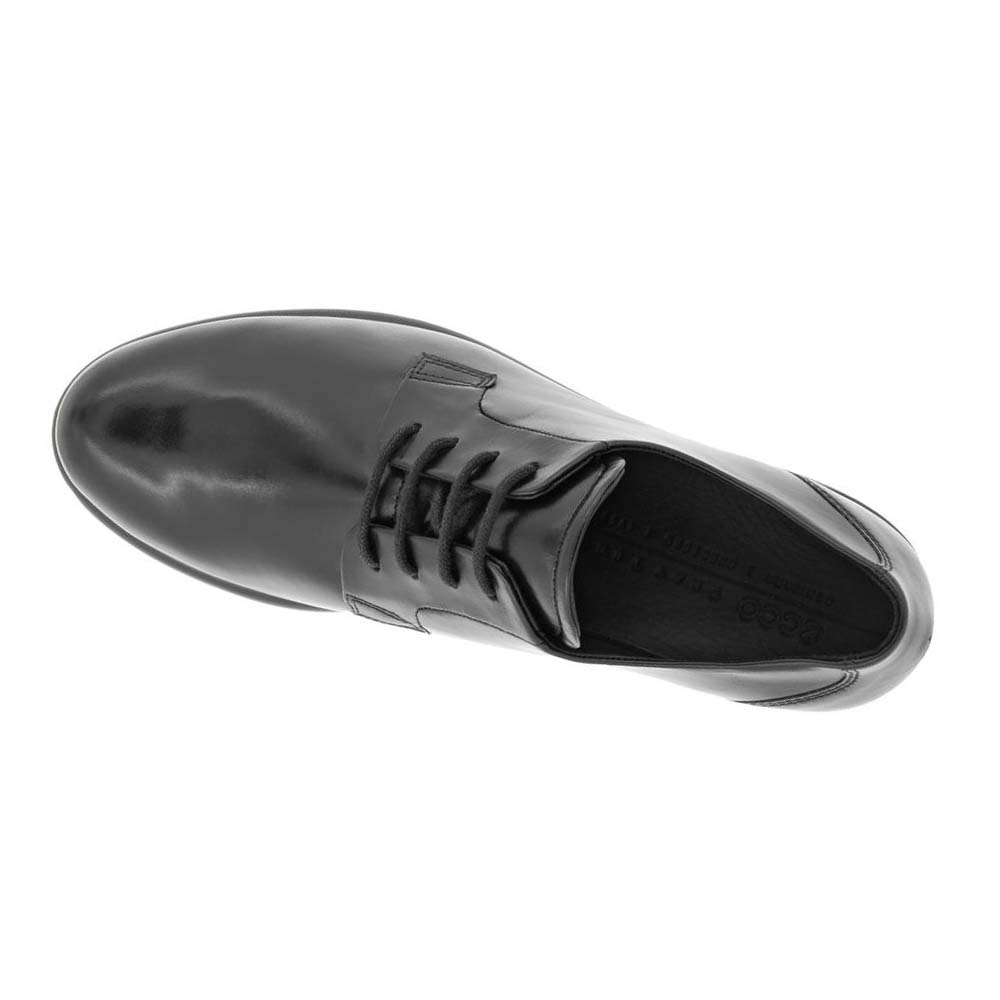 Zapatos de Vestir Ecco Modtray Tie Mujer Negros | México 767MQZ