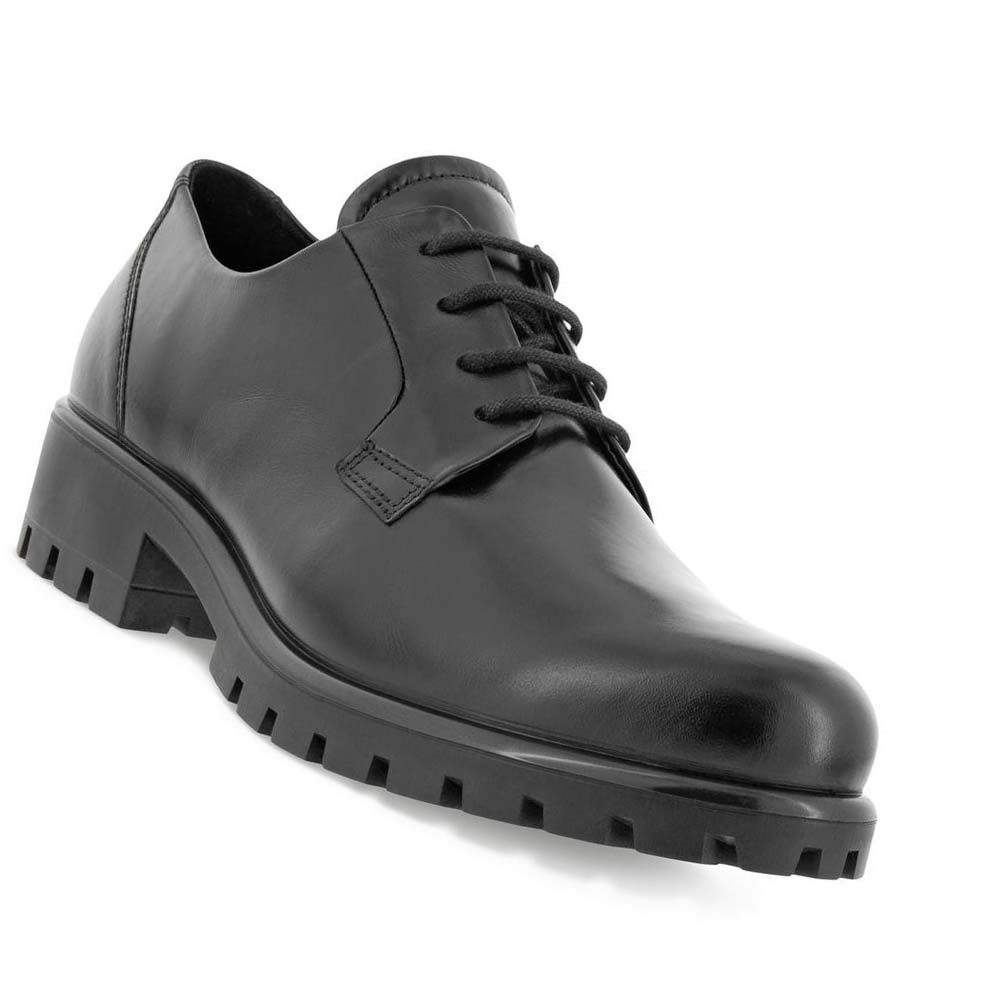 Zapatos de Vestir Ecco Modtray Tie Mujer Negros | México 767MQZ