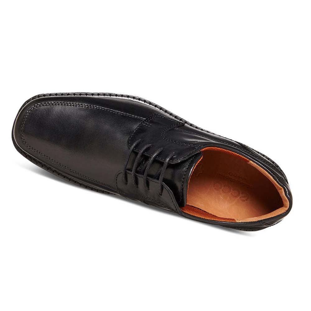 Zapatos de Vestir Ecco Seattle Tie Dress Hombre Negros | México 388GSO