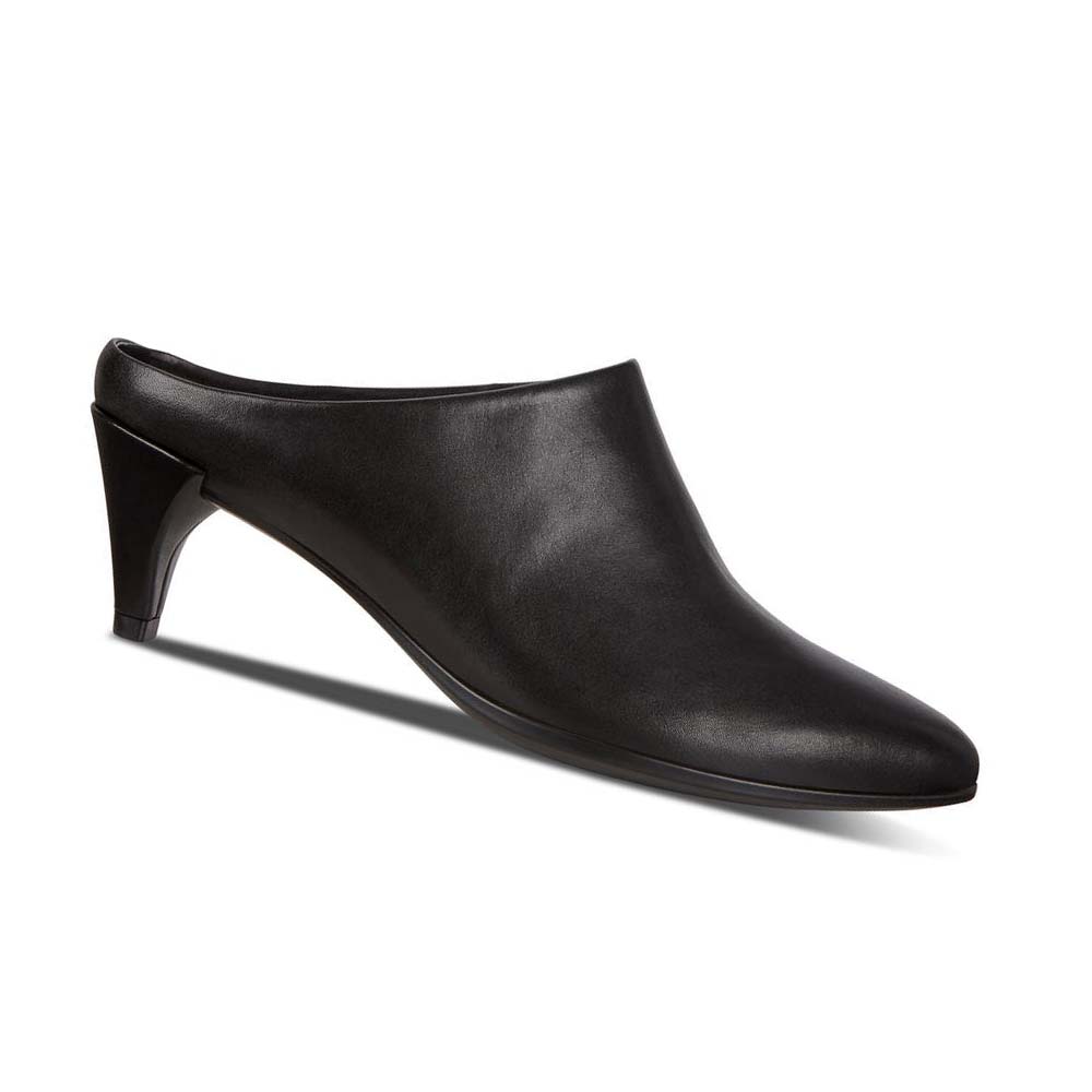 Zapatos de Vestir Ecco Shape 45 Pointy Sleek Mules Mujer Negros | México 759ILH