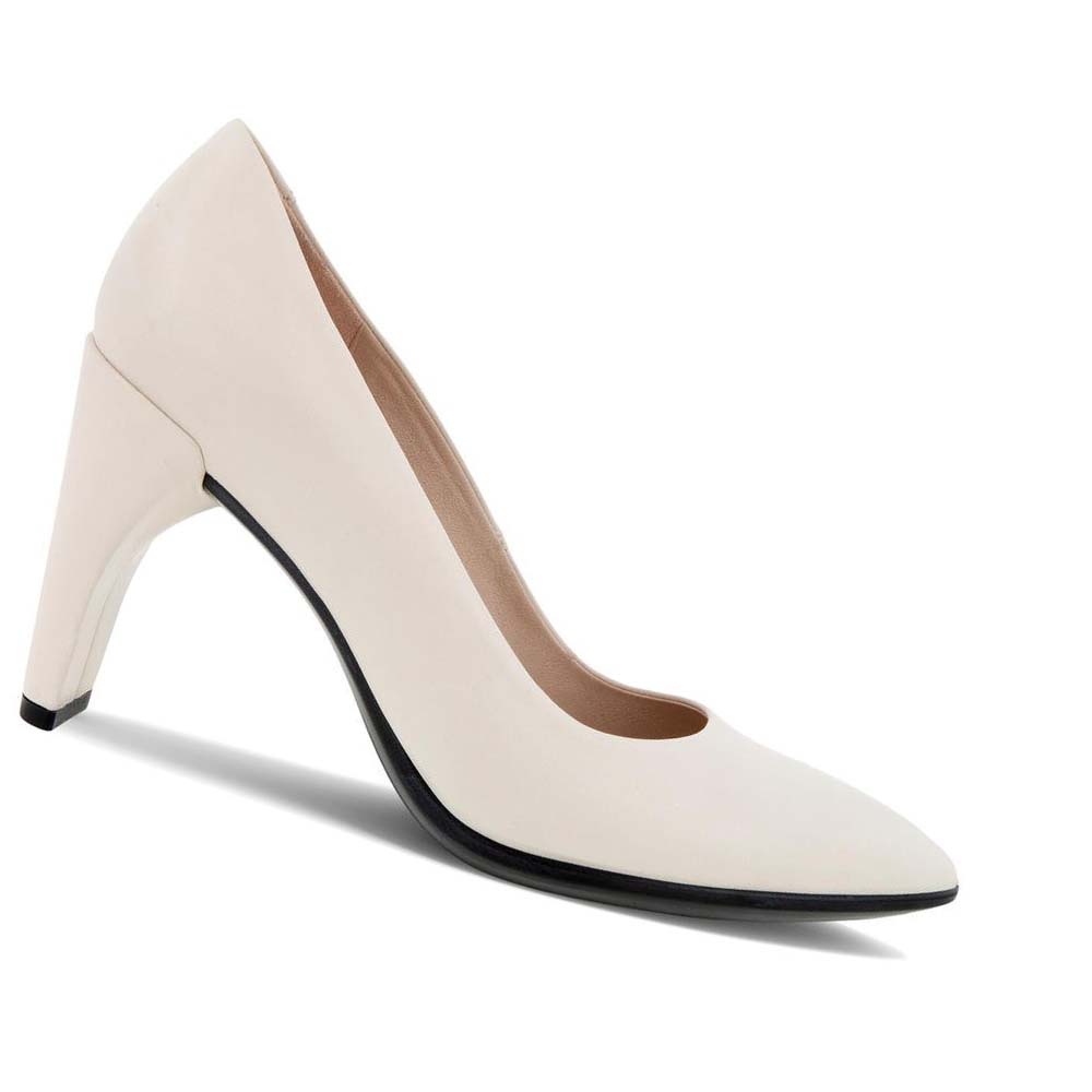 Zapatos de Vestir Ecco Shape 75 Pointy Sleek 2.0 Mujer Beige | México 756AHK