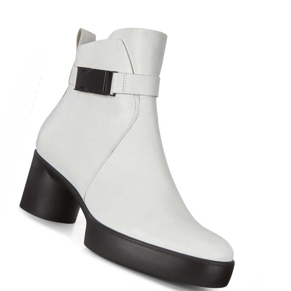 Zapatos de Vestir Ecco Shape Sculpted Motion 35 Mid-cut Mujer Blancos | México 755SGL