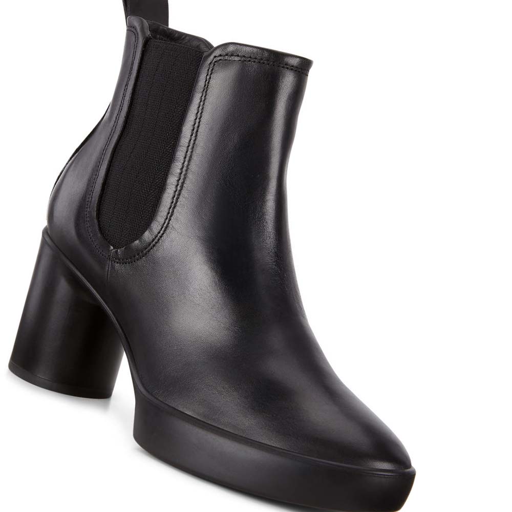 Zapatos de Vestir Ecco Shape Sculpted Motion 55 Chelsea Ankle Mujer Negros | México 752GSO