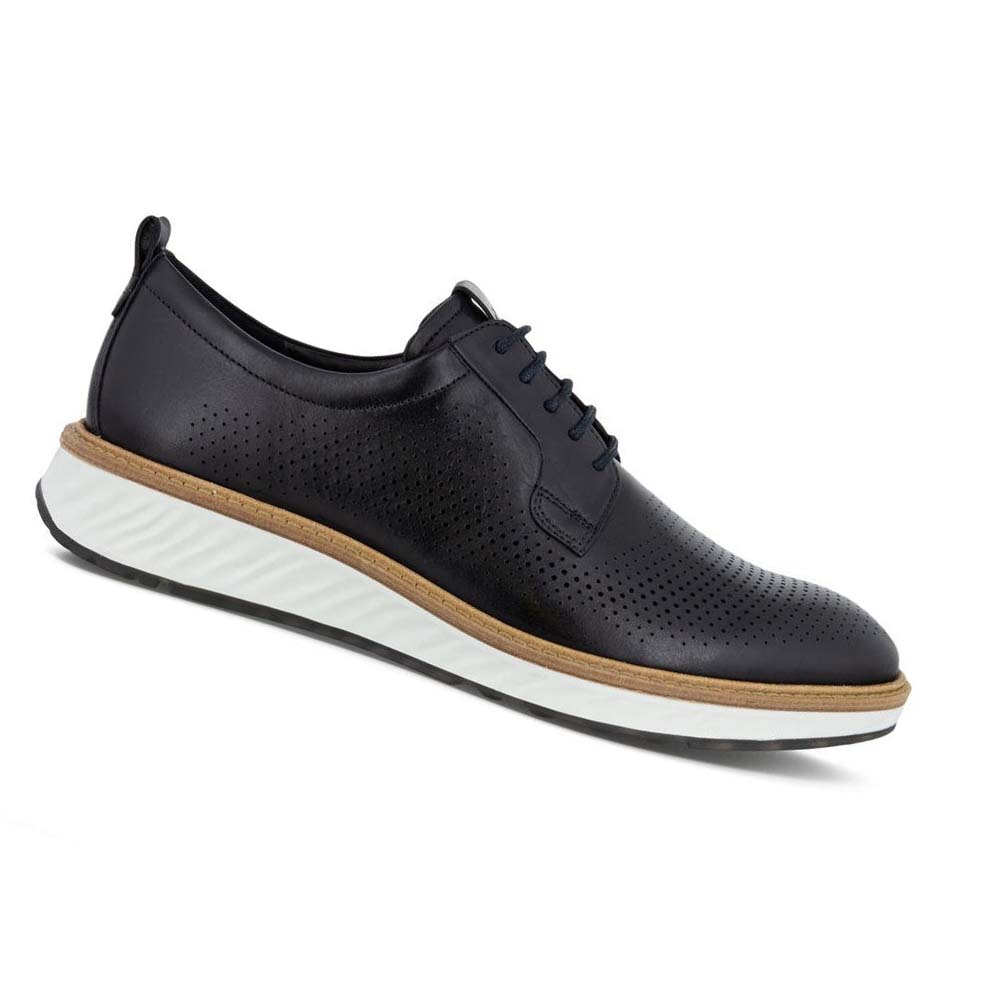 Zapatos de Vestir Ecco St.1 Hybrid 5-eyelet Derby Hombre Negros | México 386JPQ