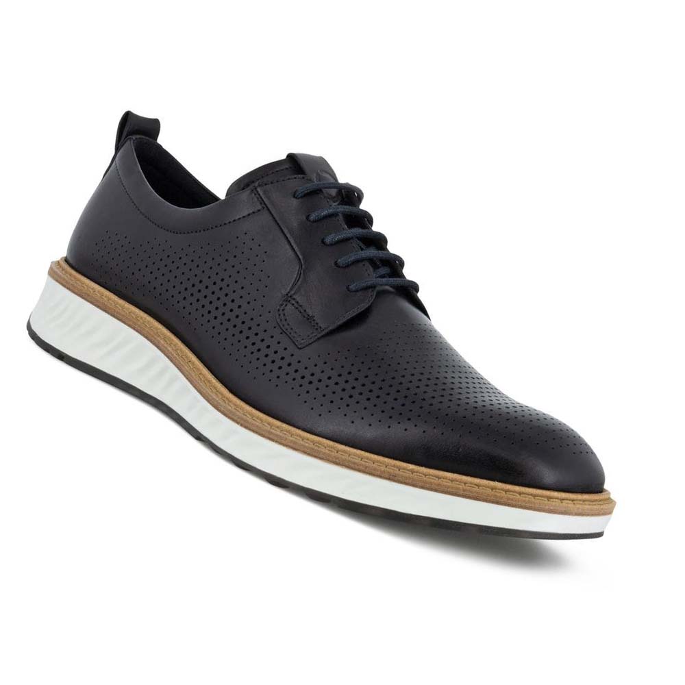 Zapatos de Vestir Ecco St.1 Hybrid 5-eyelet Derby Hombre Negros | México 386JPQ