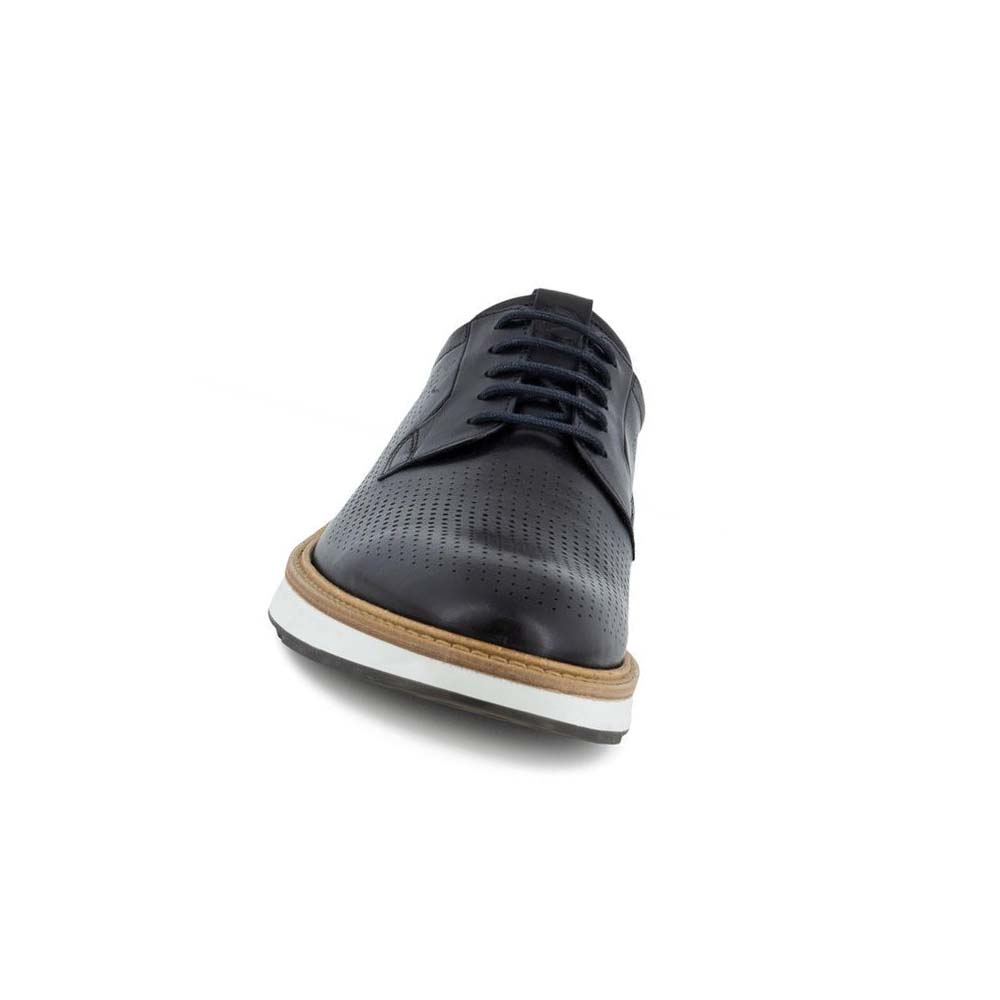 Zapatos de Vestir Ecco St.1 Hybrid 5-eyelet Derby Hombre Negros | México 386JPQ