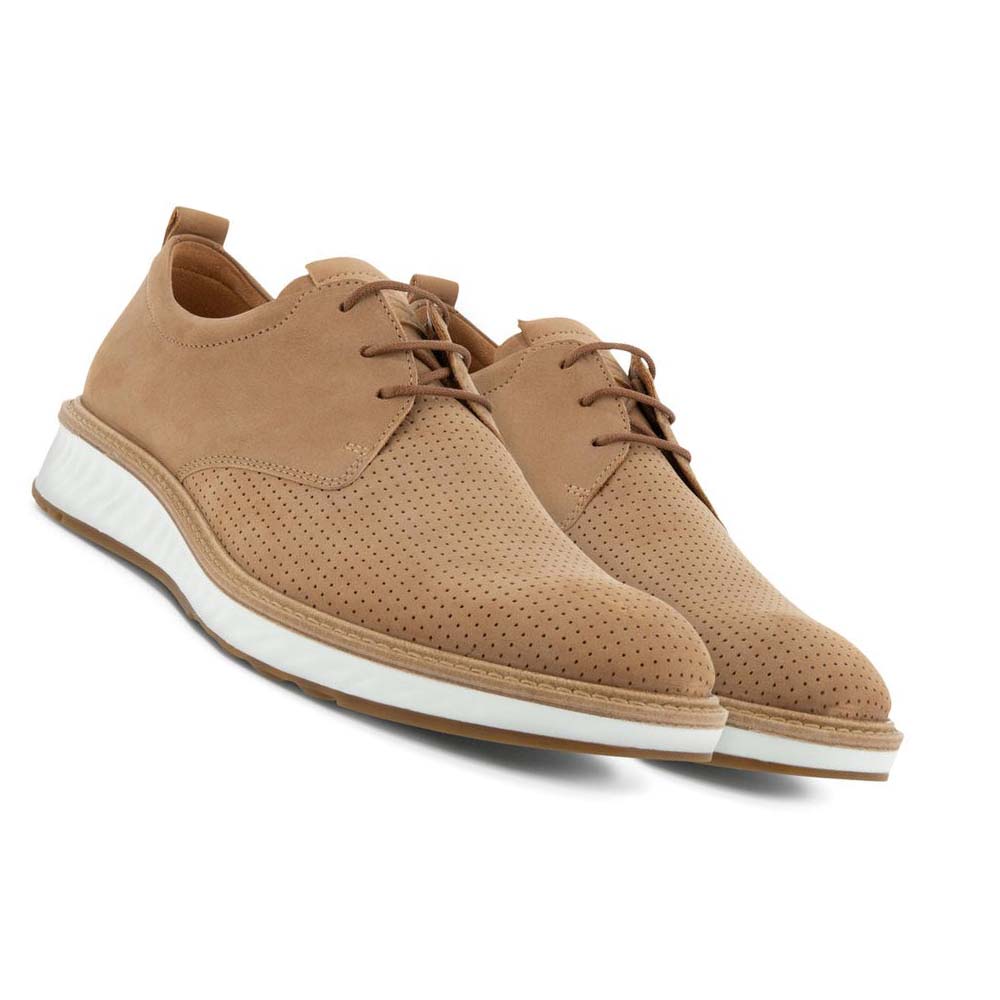 Zapatos de Vestir Ecco St.1 Hybrid Summer Perf Hombre Marrom | México 379BEX