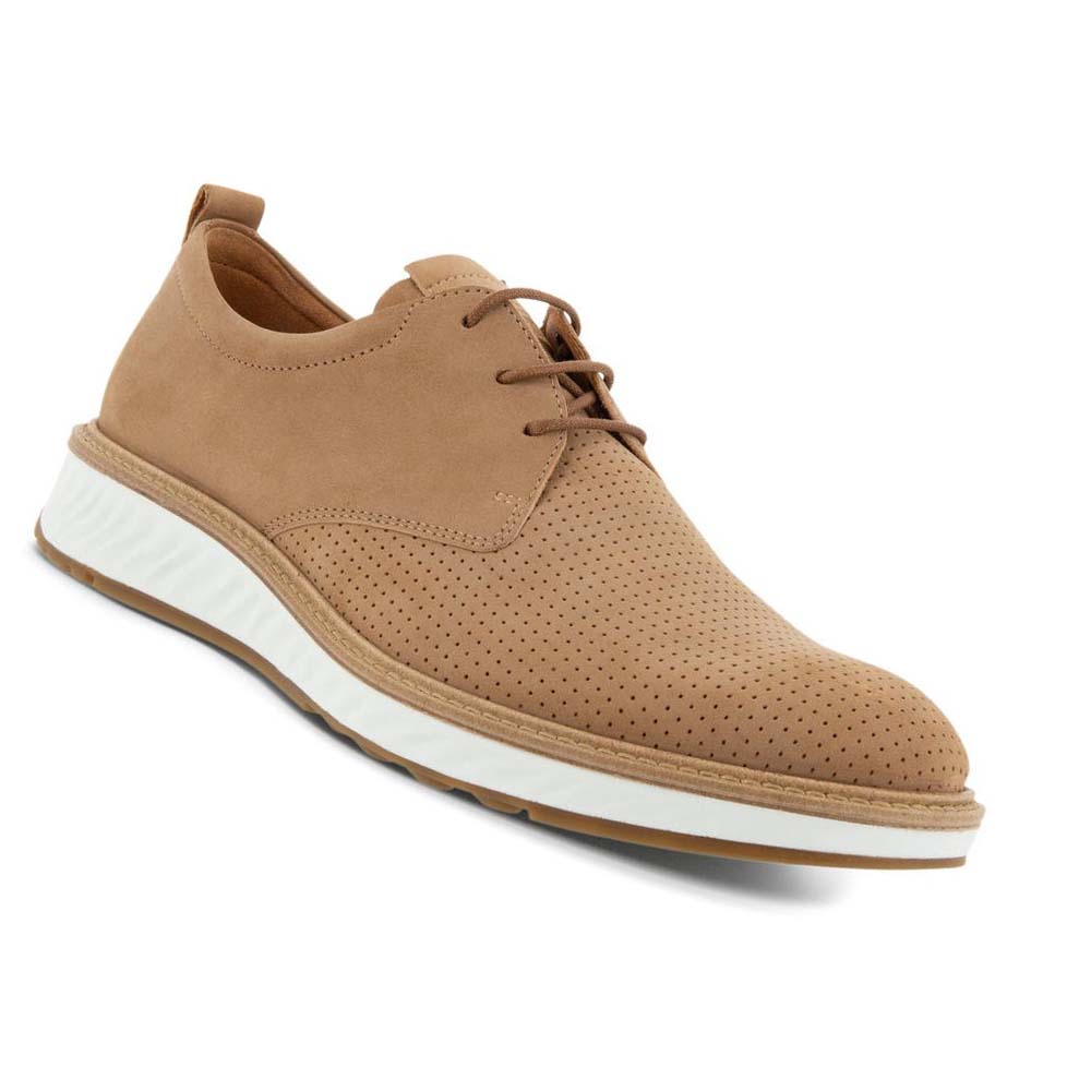 Zapatos de Vestir Ecco St.1 Hybrid Summer Perf Hombre Marrom | México 379BEX