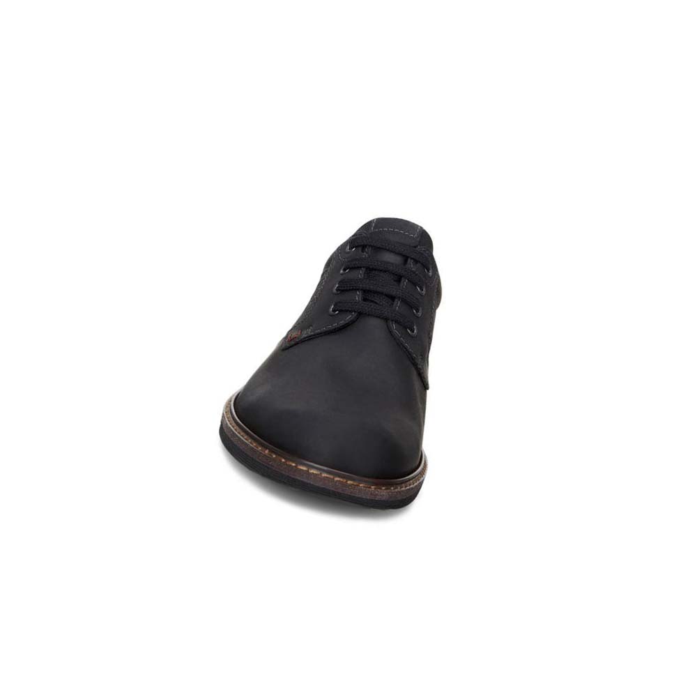 Zapatos de Vestir Ecco Turn Gtx Plain Toe Tie Hombre Negros | México 377MQZ